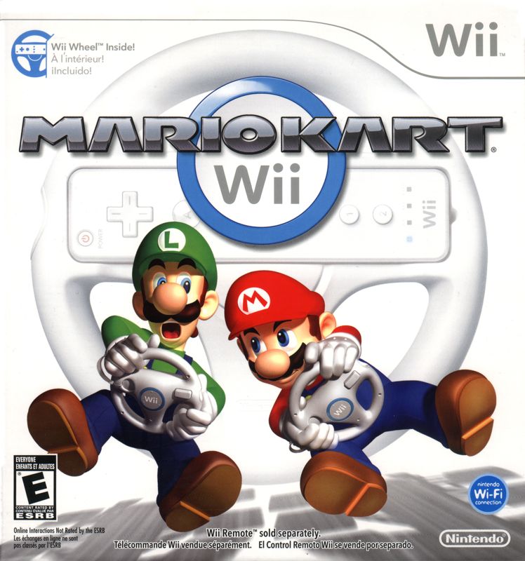 Mario Kart Wii box art for Wii
